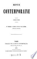 Revue contemporaine