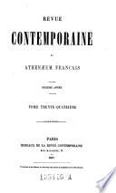 Revue contemporaine