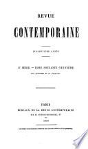 Revue contemporaine