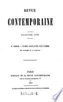 Revue contemporaine