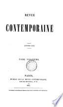 revue contemporaine 