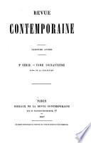 Revue contemporaine