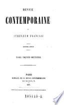 Revue contemporaine