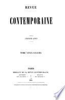 Revue contemporaine