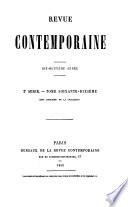 Revue contemporaine