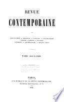 Revue contemporaine