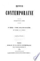 Revue contemporaine