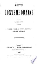 Revue contemporaine