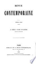 Revue contemporaine