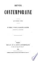 Revue contemporaine