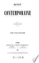Revue contemporaine