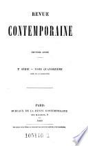Revue contemporaine