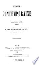 Revue contemporaine