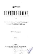 Revue contemporaine