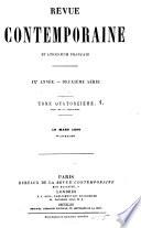 Revue contemporaine