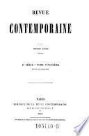Revue contemporaine