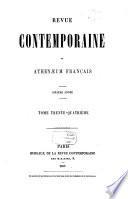 Revue contemporaine