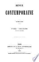 Revue contemporaine