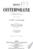 Revue contemporaine