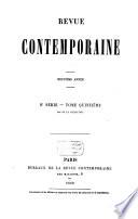 Revue contemporaine