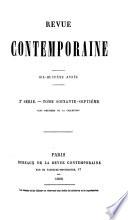 Revue contemporaine