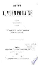 Revue contemporaine