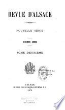 Revue d'Alsace