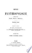 Revue d'anthropologie
