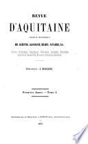 Revue d'Aquitaine et des Pyrénées