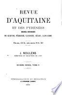 Revue d'Aquitaine et des Pyrénées