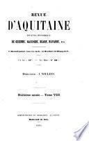 Revue d'Aquitaine et des Pyrénées