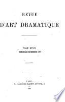 Revue d'art dramatique