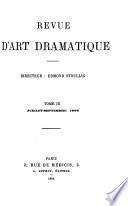 Revue d'art dramatique