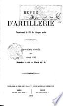 Revue d'artillerie