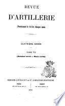 Revue d'artillerie