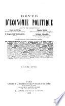 Revue d'économie politique