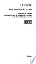 Revue d'esthétique