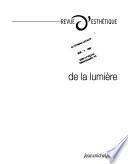 Revue d'esthétique