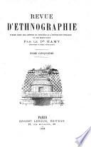 Revue d'ethnographie