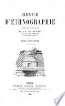 Revue d'ethnographie