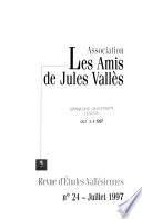 Revue d'études Vallésiennes