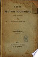Revue d'histoire diplomatique