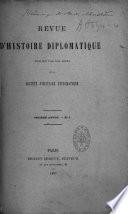 Revue d'histoire diplomatique