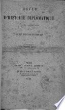 Revue d'histoire diplomatique