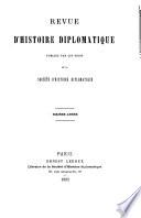 Revue d'histoire diplomatique