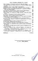 Revue d'histoire littéraire de la France