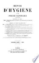 Revue d'hygiène et de médécine preventive