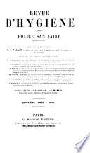Revue d'hygiène et de médécine preventive