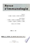 Revue d'immunologie