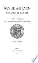 Revue de Béarn, Navarre et Lannes
